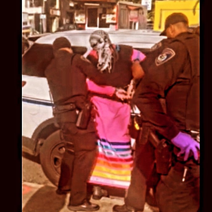 I didnt throw paint or soup at a fancy white museum as a fancy white activist but I did draw flowers in easy removable chalk on Earth Day as Indigenous. 
 I go on trial tomorrow. 
10-30-24 
0900 
Multnomah County Courthouse 1st Ave
I'm on trial for 3 cases this is just one.