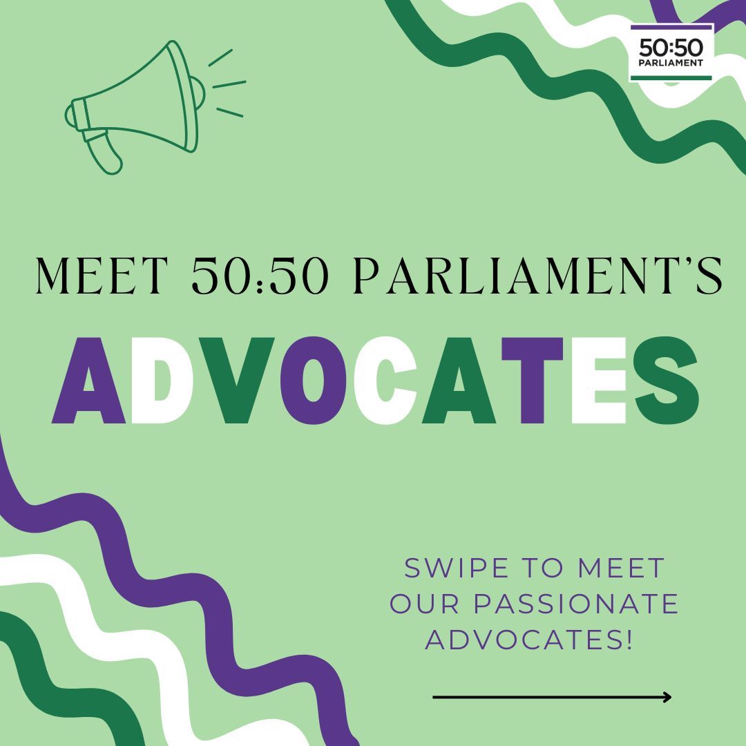 5050Parliament's tweet photo. We are THRILLED to introduce our 50:50 ADVOCATES! 👏 

These women each bring an incredible wealth of knowledge, passion, experience, and determination to our community 👭 

@Maudlyn_Awuku @CrisCloyd 

 #5050Parliament #WomenInPolitics #FemaleLeaders https://t.co/EF5mwN9zeL