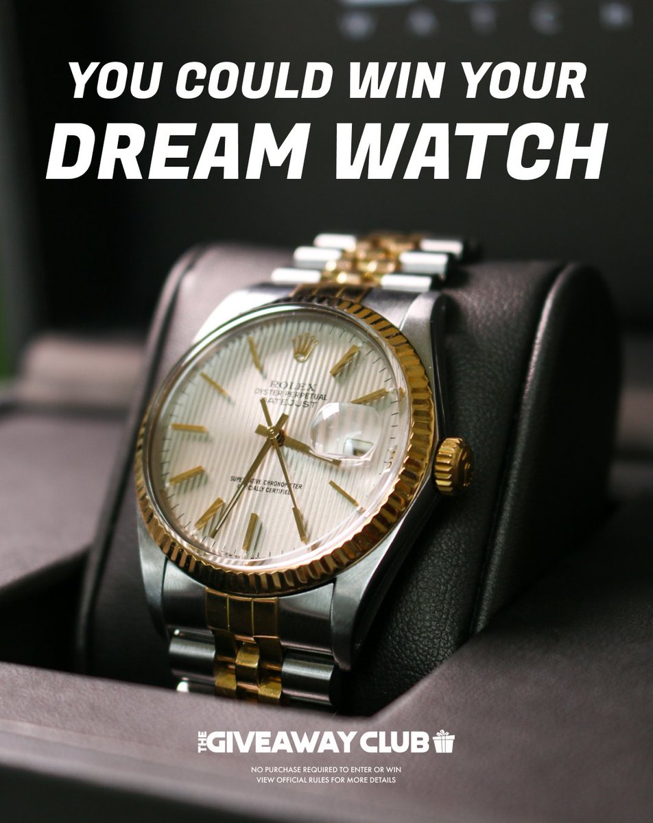 Times Running out! You could win a Luxury Watch without paying the Luxury Price. Head over to our website to see how you could win big today!
.
#giveaway #prize #thegiveawayclub