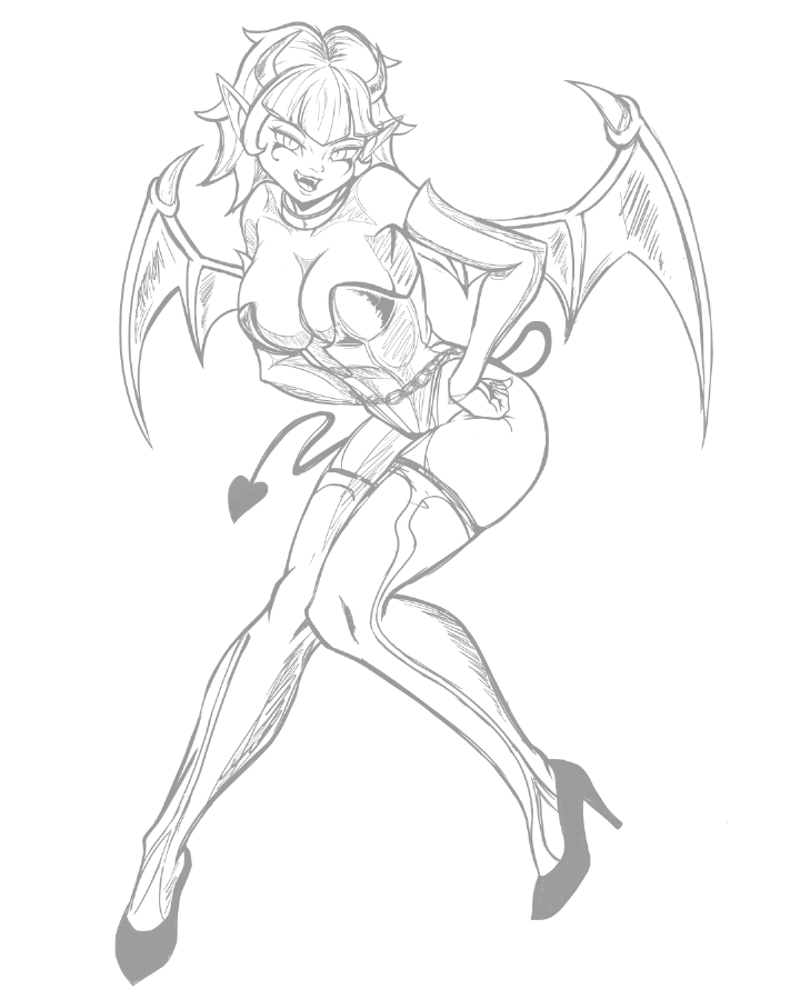 YOLKMA_'s tweet photo. Ya tenía rato sin dibujarla, dibujo en proceso raza
#succubo #boobs #EcchiStyle https://t.co/e1GOHGXbBW