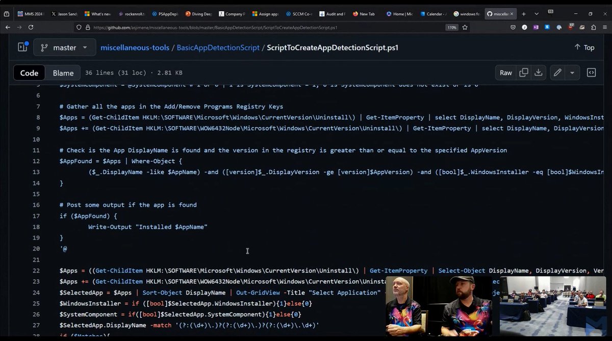 Mirolus_LLC's tweet image. ⚡ Watch a key segment from our October 22 #MMSFlamingo 🦩 #ViaMonstraOfficeHours 👨‍💻 &quot;Is #Win32Apps auto update in supersedence working as expected?&quot; 💻 #MSIntune #PowerShell #ViaMonstraAcademy

Watch video ➡️ youtu.be/oZHToOjne-k