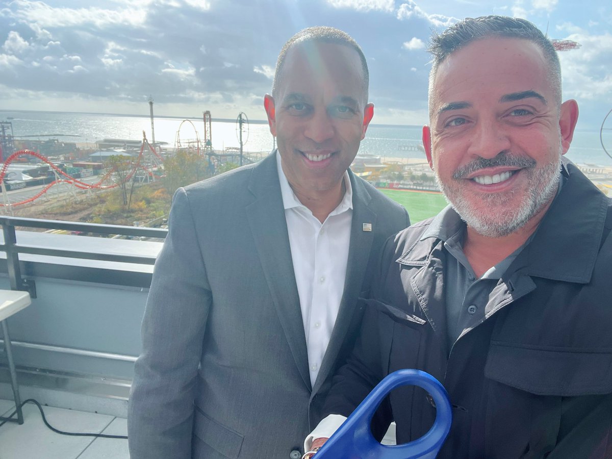 Great day for a Ribbon Cutting on the opening of our Surf avenue project - thanks for stopping by <a href="/hakeemjeffries/">Hakeem Jeffries</a> 💫💙 <a href="/bfcpartners/">BFC Partners</a>