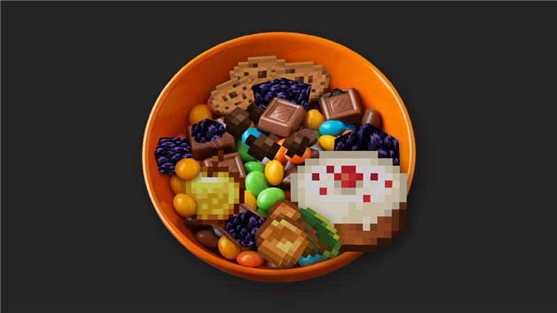 ⚠️ PARENTS, BEWARE! Evildoers are putting obsidian in their Halloween candy bowls!