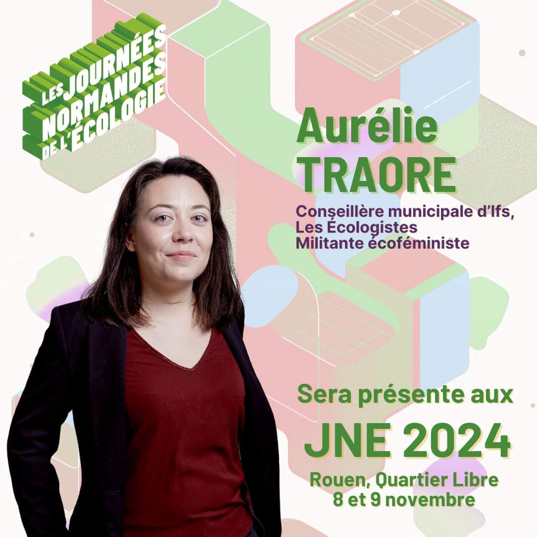 Ainsi que Chloé Godard et @AurelieTraore14 

Journées Normandes de l'Écologie 
🗓️ Les 8 et 9 novembre 2024
📍 Quartier Libre, Rouen
Ouvert à toutes et tous

Programme complet ⤵️
normandie.lesecologistes.fr/posts/4pwZ8UpC…