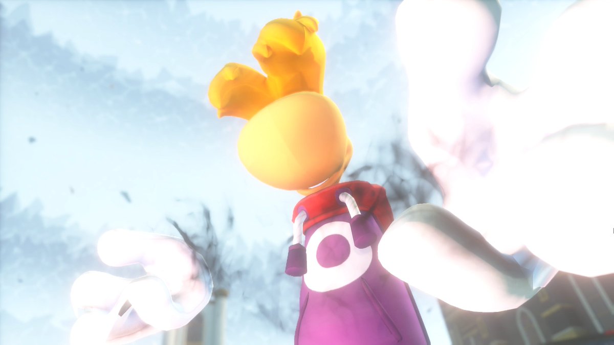 BehonArt's tweet photo. Initial release of Rayman over Shadow is out now!  Already includes rigged/animated mouth and hair.  Future updates will improve the rigs/weights on the mouth and hands, ingame voice replacements, and maybe some UI tweaks. https://t.co/Ts87OOMYBH https://t.co/1HTi0qsfnY