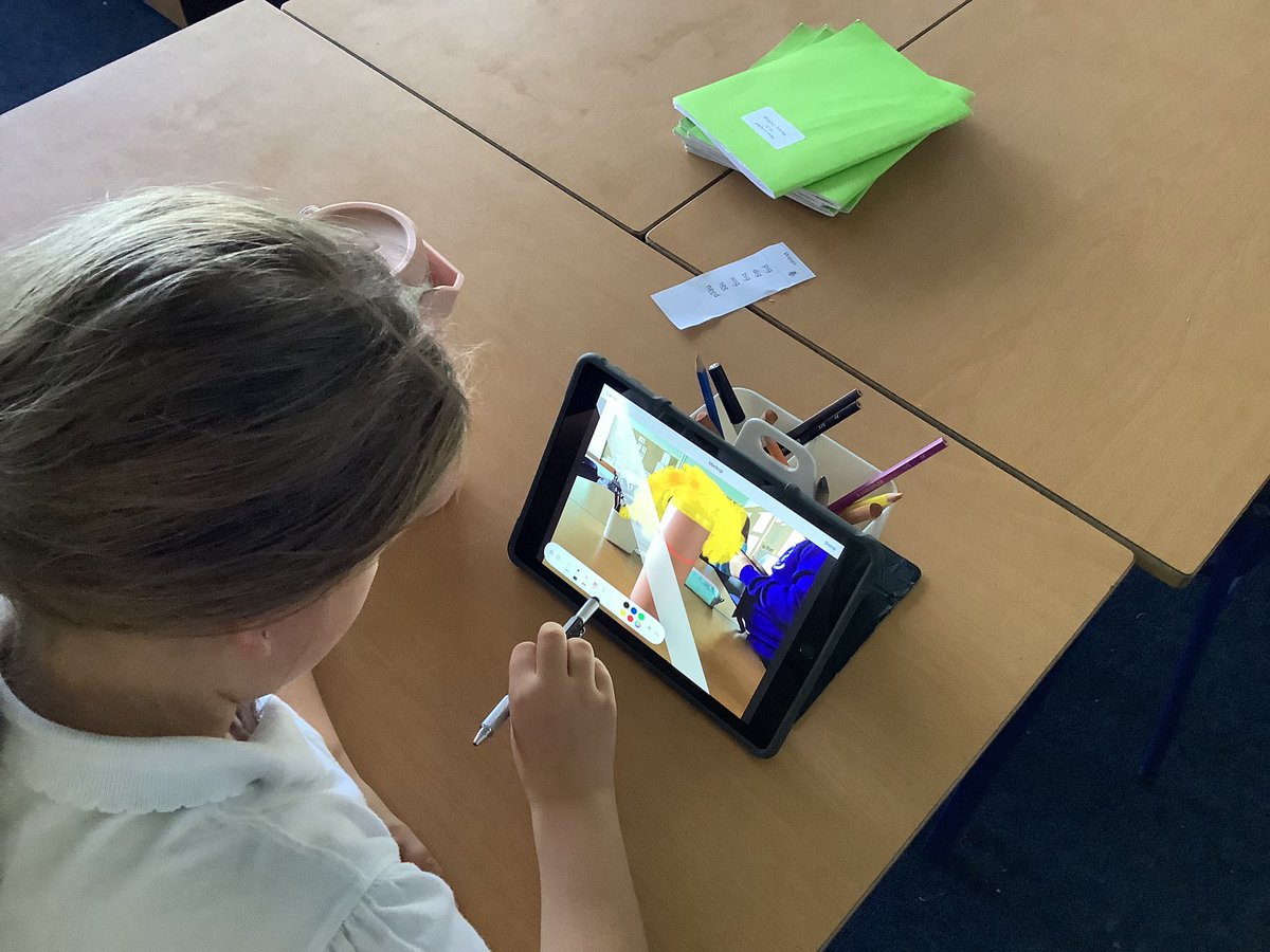 Cuthbertson_DPS's tweet photo. We learned how to take a photo, edit and use the mark up tool to ‘personify’ an object in the classroom. @DigiLearnFalk #DigitialTechnologies https://t.co/emGykcar2F