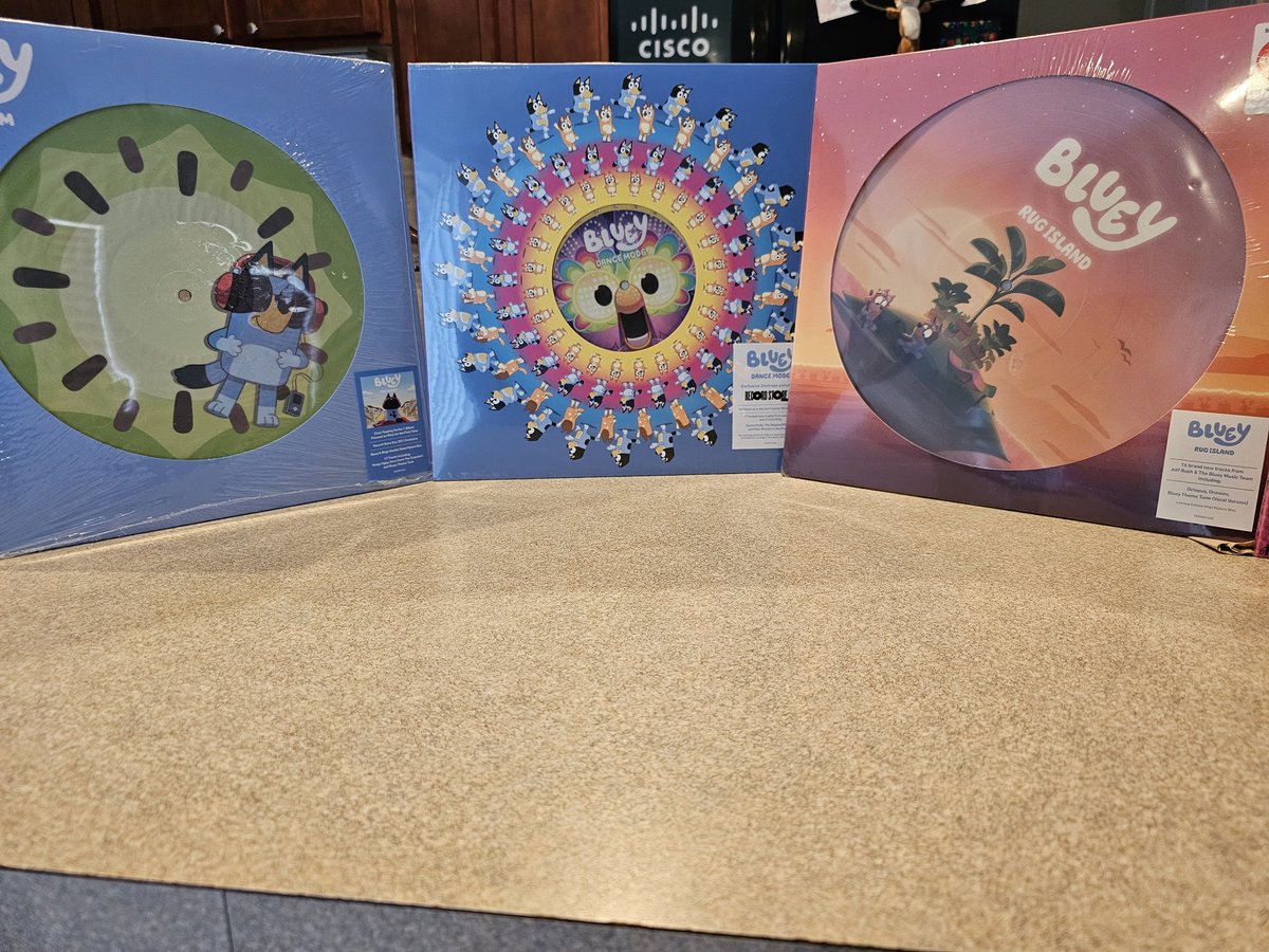 GoodtobeAwesome's tweet photo. Scored a copy of Rug Island today. The trilogy is now complete. Just need the upcoming Black Friday 7" exclusive to round it out. https://t.co/NISjqStHhZ