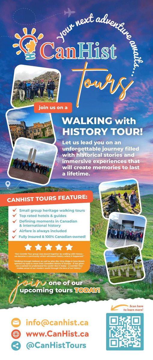 Adventure awaits!! Join us in 2025!

#travel #CanadianOwned #SmallGroupTravel #history #WalkingTours
