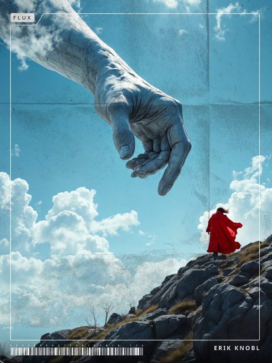 Erik_Knobl's tweet photo. The Hand of God

@freepik Flux 1.1 + Upscaler
Full prompt in ALT https://t.co/jaYF9um2Sv