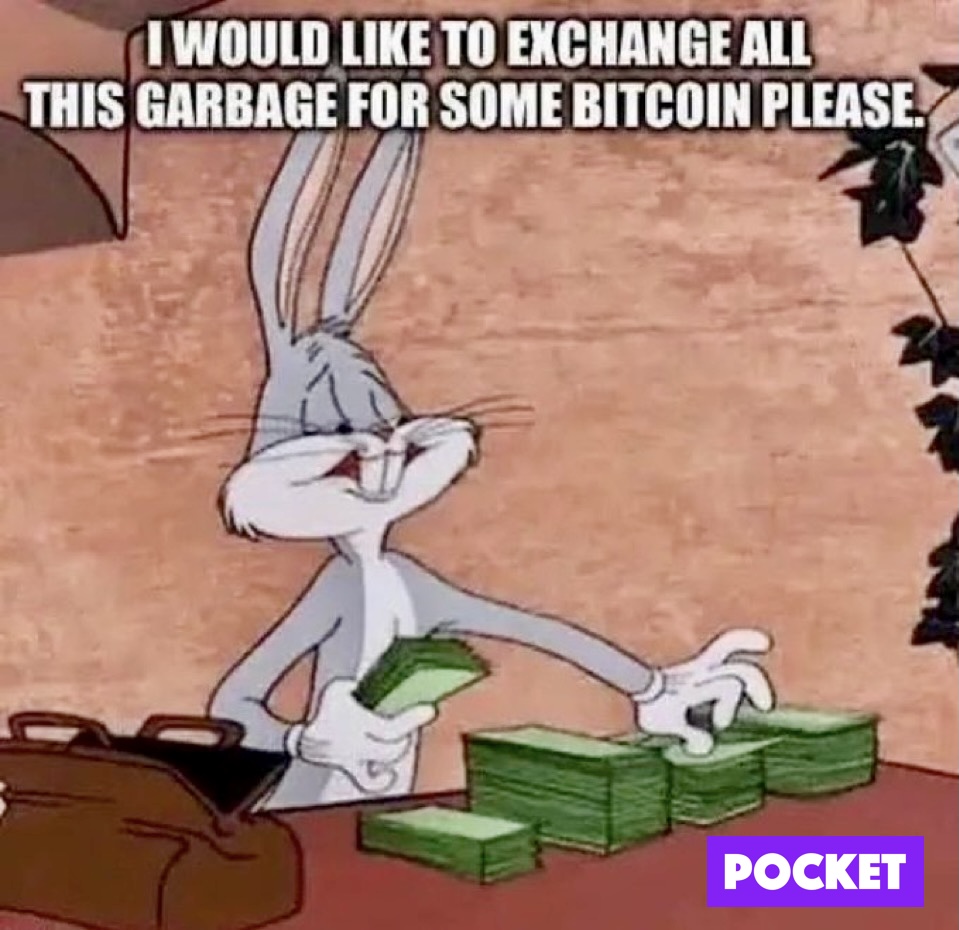ge3onim0's tweet image. Hey @pocketbitcoin
I’d like to exchange all this garbage for some #Bitcoin, please. ♻️💰 #TradeUp #stackingSats