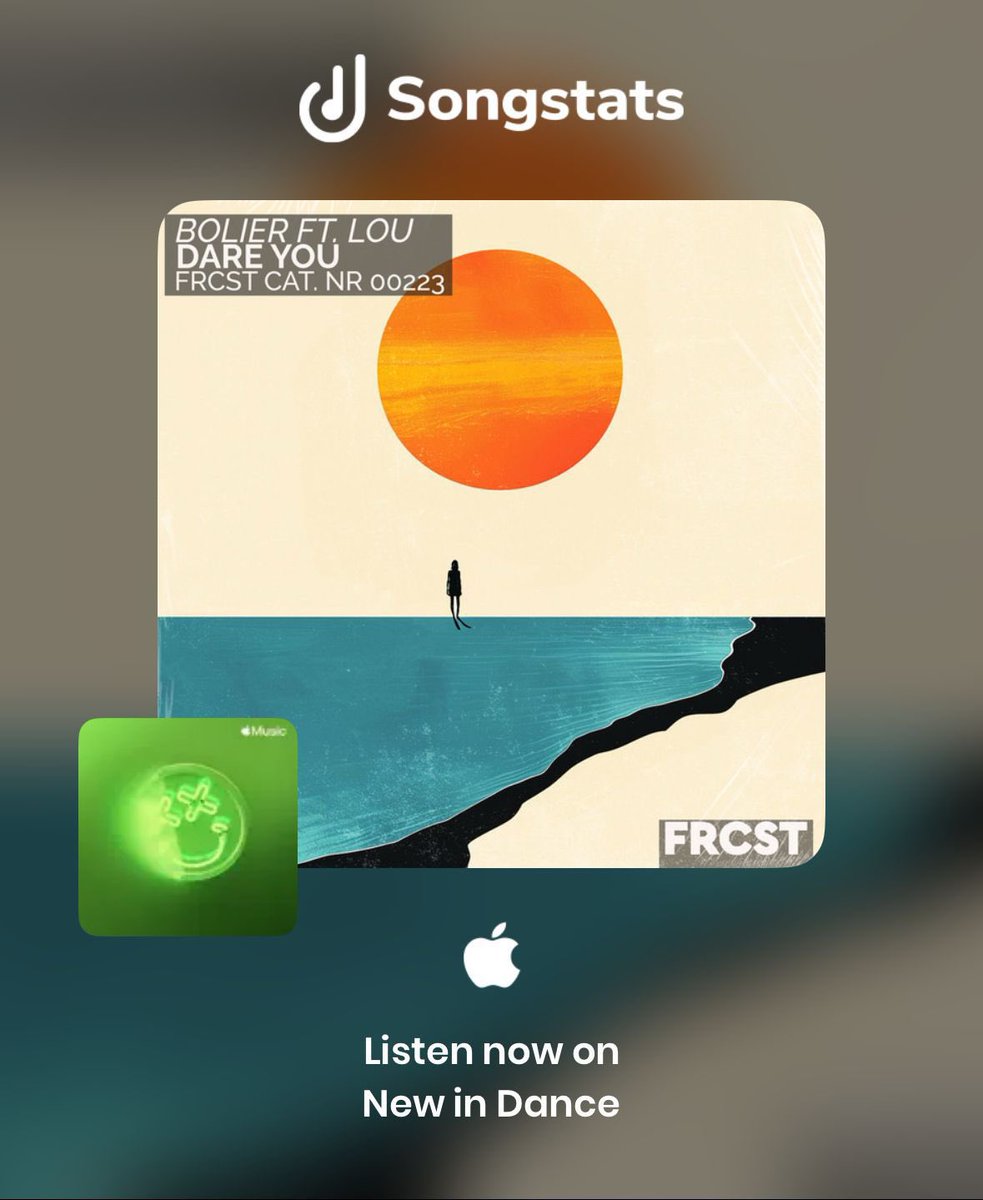 Producers NFT (@producersnft) on Twitter photo APPLE MUSIC x DARE YOU 🔥
After an incredibly successful launch of <a href="/producersnft/">Producers NFT</a> new song ‘Dare You’ with <a href="/BolierMusic/">BOLIER</a> & <a href="/frcstrcrds1/">FRCST RCRDS</a>, Apple Music have started to pick up on the traction 👀
Now available in 3 huge playlists:
NEW IN DANCE
FUTURE HITS
NEW MUSIC DAILY APPLE MUSIC x DARE YOU 🔥
After an incredibly successful launch of <a href="/producersnft/">Producers NFT</a> new song ‘Dare You’ with <a href="/BolierMusic/">BOLIER</a> & <a href="/frcstrcrds1/">FRCST RCRDS</a>, Apple Music have started to pick up on the traction 👀
Now available in 3 huge playlists:
NEW IN DANCE
FUTURE HITS
NEW MUSIC DAILY