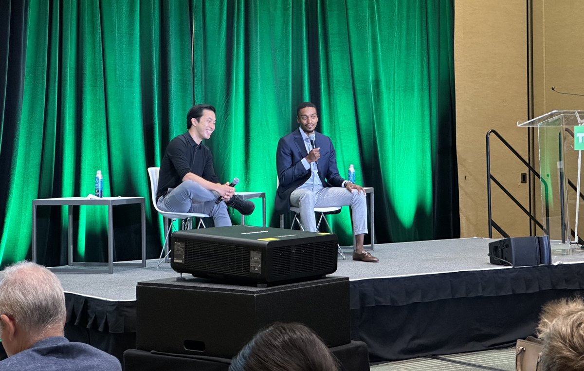 Felicis (@felicis) on Twitter photo Felicis Partner <a href="/tecoker/">Tobi Coker</a> and <a href="/metaplane/">Metaplane by Datadog</a> CEO <a href="/kevinzenghu/">Kevin Hu</a> speaking at <a href="/TechCrunch/">TechCrunch</a> Disrupt on how technical startups navigate growth, positioning, sales, and competition.
#TCDisrupt2024 Felicis Partner <a href="/tecoker/">Tobi Coker</a> and <a href="/metaplane/">Metaplane by Datadog</a> CEO <a href="/kevinzenghu/">Kevin Hu</a> speaking at <a href="/TechCrunch/">TechCrunch</a> Disrupt on how technical startups navigate growth, positioning, sales, and competition.
#TCDisrupt2024