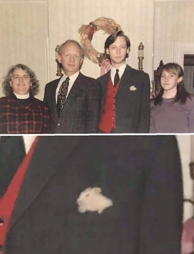 Foto em família