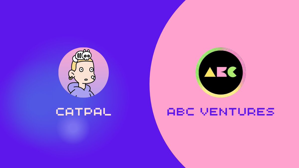 We're over the moon to team up with <a href="/ABCOrdinals/">ABC</a>
. We've got a sweet welcome swag bag for the ABC  crew. Fingers crossed this collab lets us watch <a href="/CatPalNFT/">CatPal</a> blow up and sync those IP and fashion vibes in a jiffy!