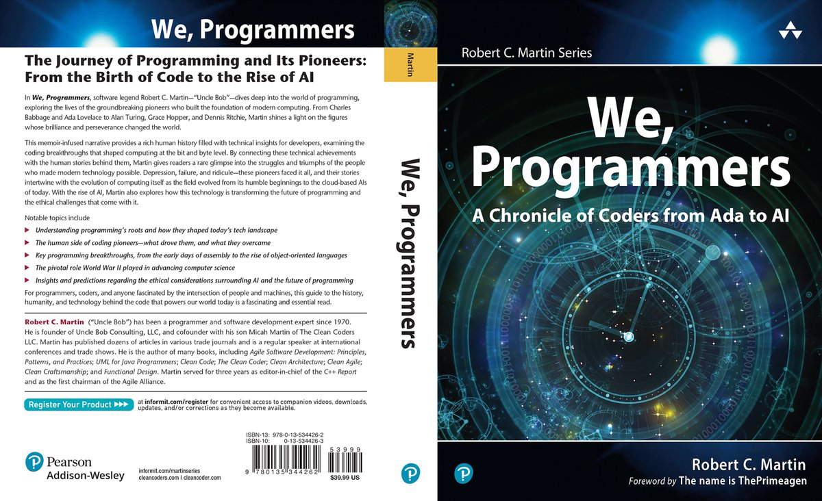 Uncle Bob Martin (@unclebobmartin) on Twitter photo 