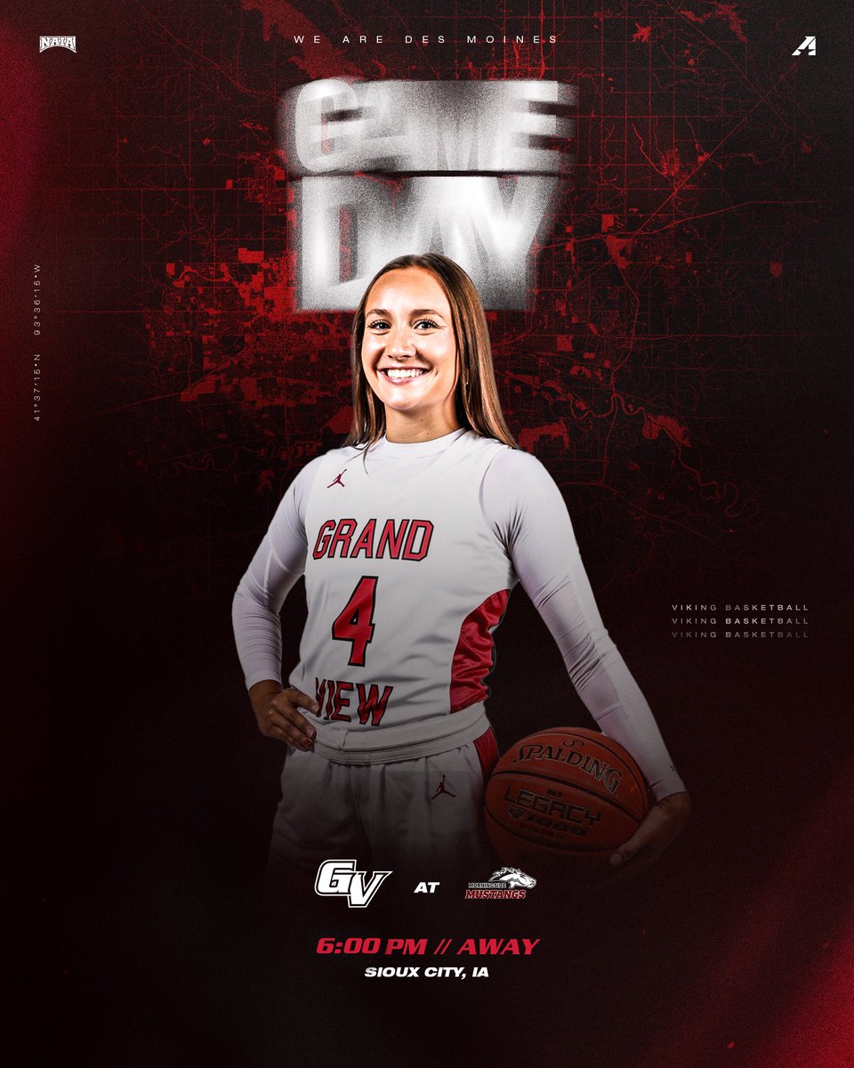 W🏀| #GAMEDAY | <a href="/gv_wbb/">GVU WBB</a>

🆚 Morningside University 
📍 Sioux City, IA
⏰ 6:00 PM
📈 ow.ly/iUXK50TQm8z
📹 ow.ly/3loM50TQm8y
🎟️ ow.ly/PtFQ50TQm8A

#WEAREDSM