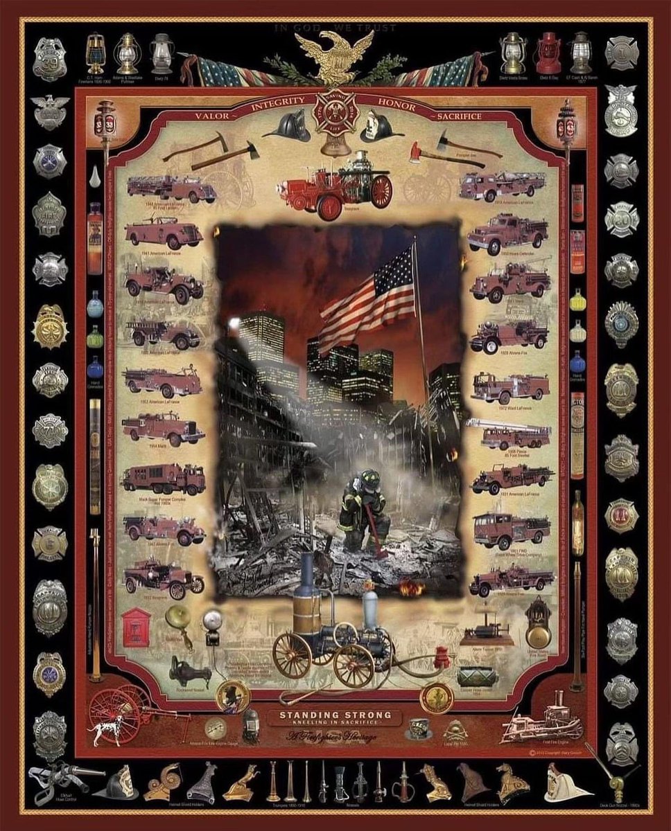 ConstanceCrouc2's tweet image. “Standing Strong, Kneeling In Sacrifice” 24” x 30” print available at crouchhistoryart.com #firekirinonline #firefighterposts Wildland Firefighter Foundation #firefighterofinstagram #firefightertruck #firefighterbadges #firefighterlantern.
