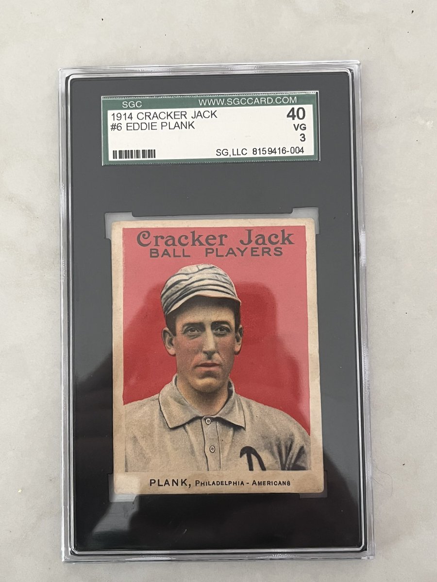 drumfinder14's tweet photo. Pretty cool example of Mr Eddie Plank. https://t.co/MRdLzPQEZf