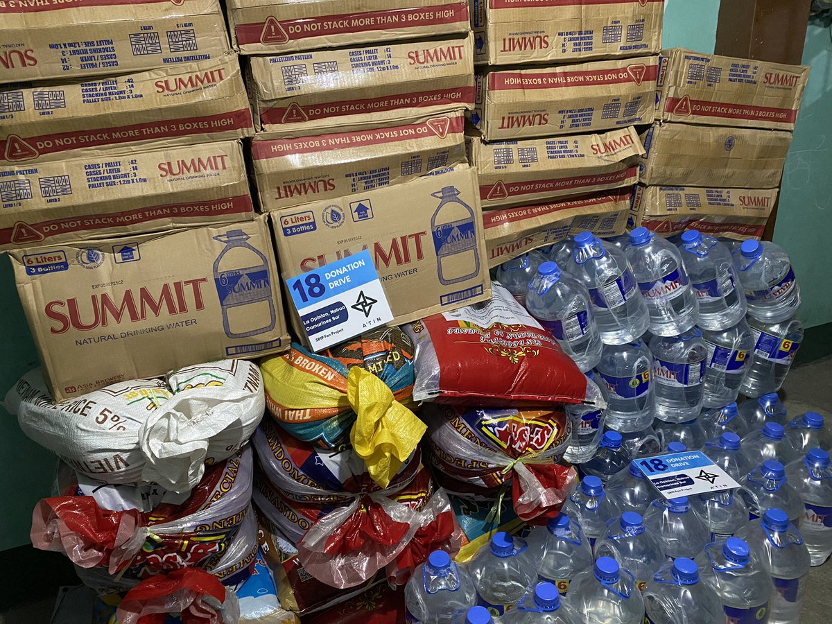 18 Donation Drive tweet media