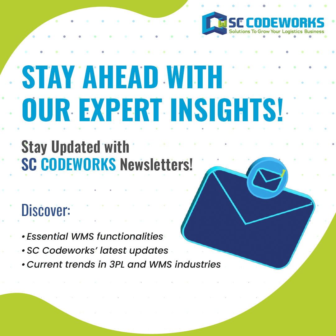 SCCodeworks's tweet image. Looking for insights, updates, and industry trends? All our newsletters are now available on our website!
Stay informed and subscribe today: sccodeworks.com/newsletter
#SCCodeWorks #Newsletters #IndustryInsights #Logistics #WMS