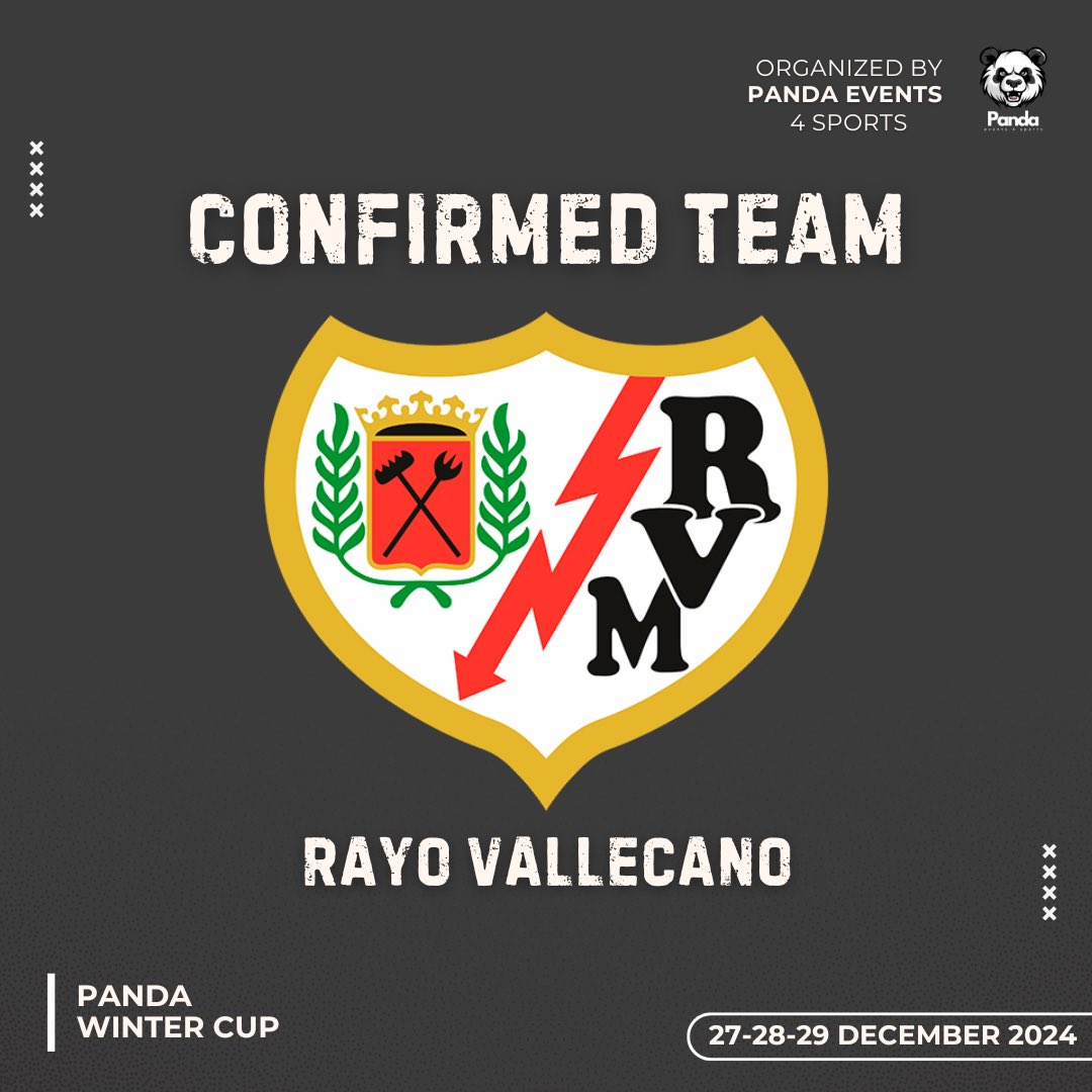 🆆🅴🅻🅲🅾🅼🅴 🔴⚪️

Rayo Vallecano De Madrid SAD confirmed team in 𝐏𝐚𝐧𝐝𝐚 𝐖𝐢𝐧𝐭𝐞𝐫 𝐂𝐮𝐩.

• UNDER 12

#torneo #torneofutbol #alevin #benjamin #torneoalevin #torneobenjamin #pic #pandawintercup #alfaz #alfazdelpi #alicante #futbolbase #U10 #U12