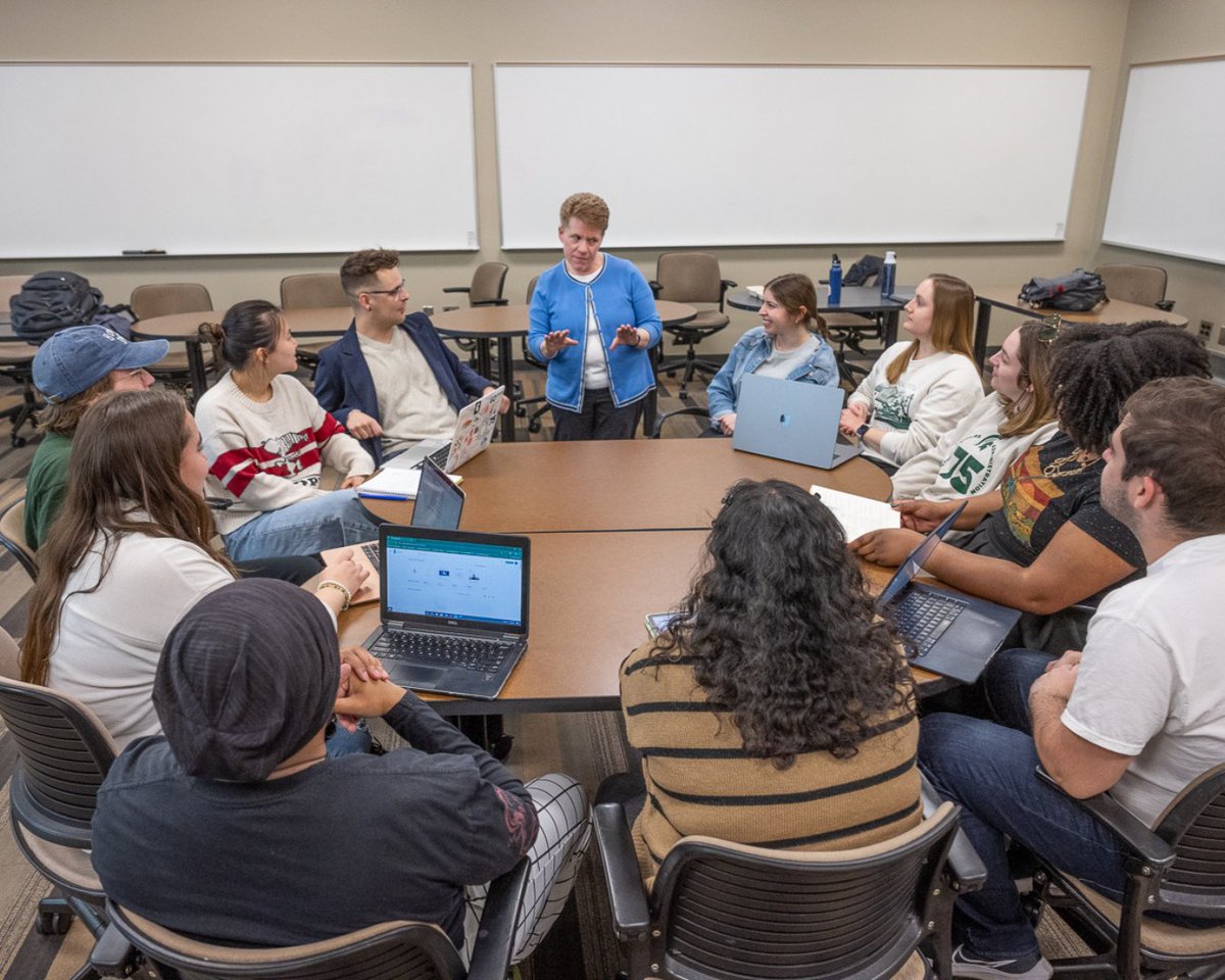 MSUCollegeofEd's tweet photo. Congratulations to Professor and internationally recognized scholar Kristen Renn for receiving the Association for the Study of Higher Education’s (ASHE) Mentoring Award🎉

More: https://t.co/F4TOBC5HbR https://t.co/MXgu9A298s