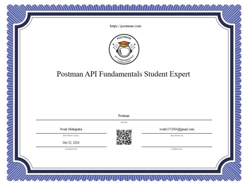 Aazyaa_'s tweet image. 🚀 Just wrapped up the #PostmanChallenge! As a beginner, APIs and backend tech can feel pretty intimidating, but using Postman made it so much easier to understand and actually work with them.
@ialimustufa #PostmanStudent
@getpostman x @girlscriptsoc