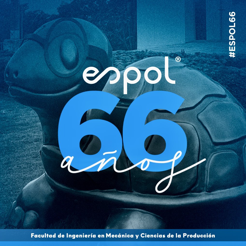 espolfimcp's tweet photo. ¡Que continúen los logros y las contribuciones que impulsan el desarrollo y fortalecen al Ecuador!

Celebremos juntos los 66 años de @espol 🎉🐢👏🏼 https://t.co/qOQ3fGgFs9