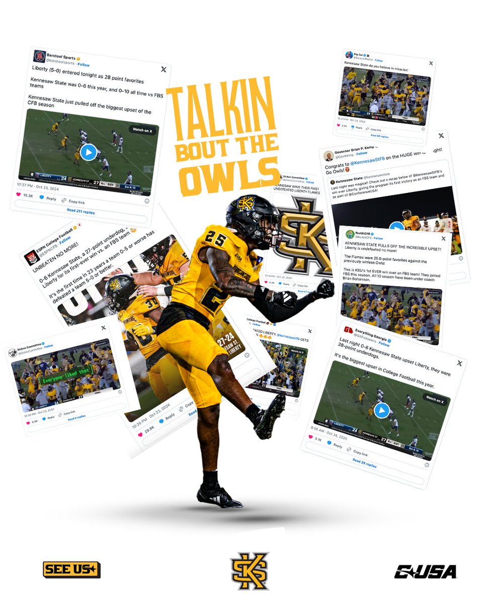 Kennesaw State Football tweet media
