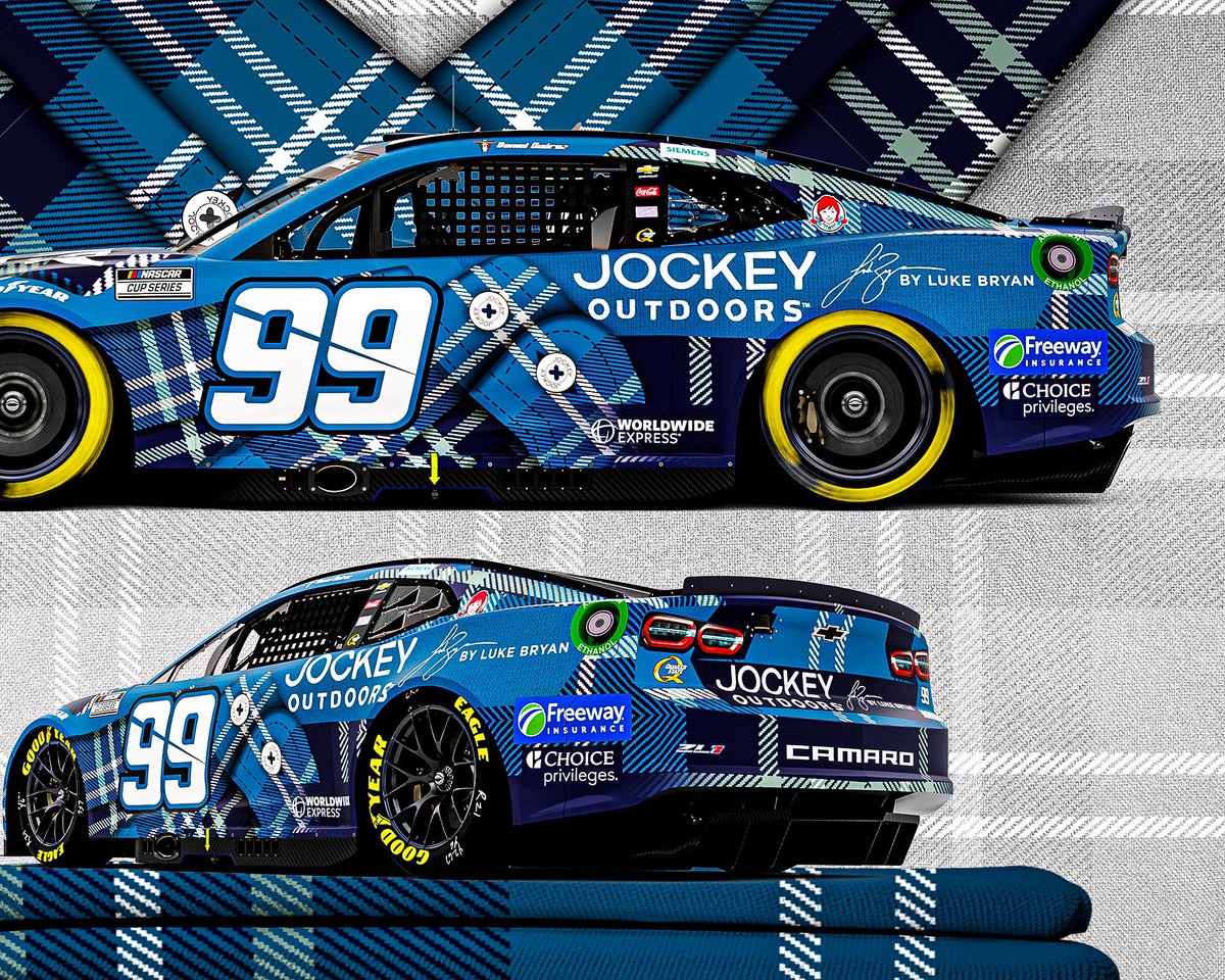 TeamTrackhouse's tweet photo. We’re bringing a fresh @Jockey flannel fit to Martinsville. https://t.co/HvyxCVdQL4