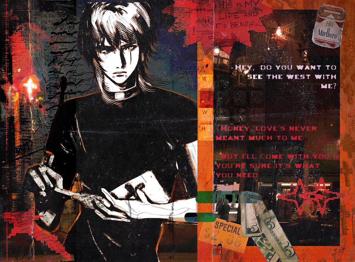 collage + illustration #oc 🚂