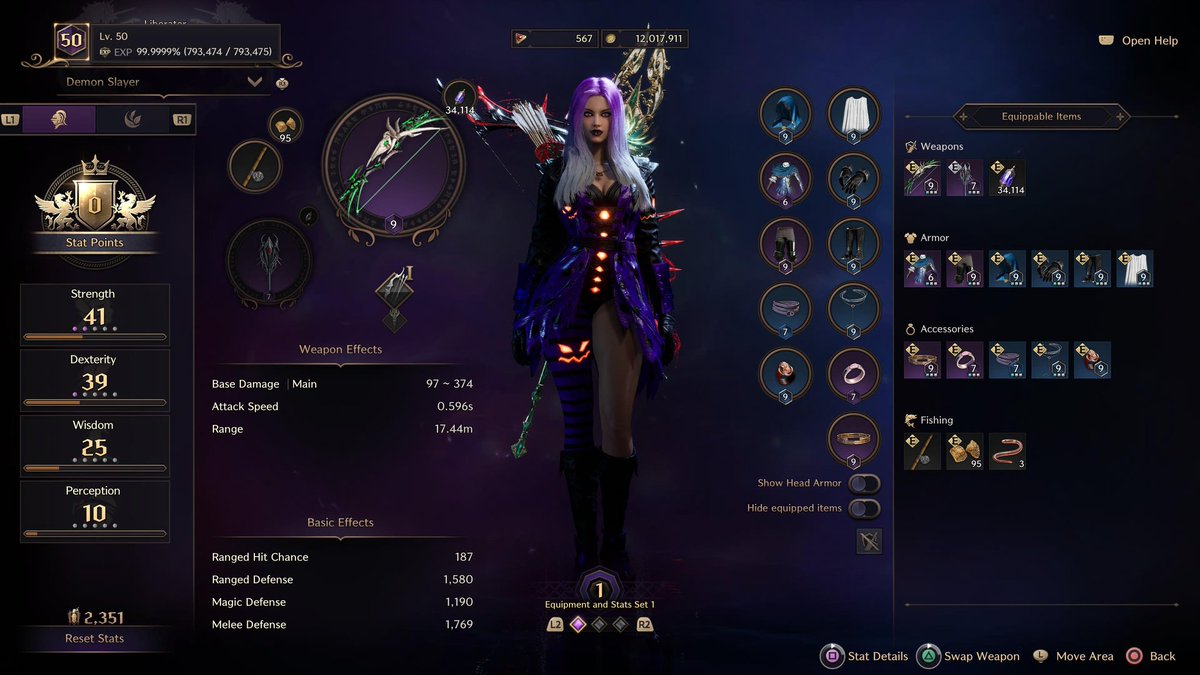 Raven_2983's tweet photo. A little bit of progress in Throne and Liberty, the Halloween event is actually fun! https://t.co/4rEUZRN01f