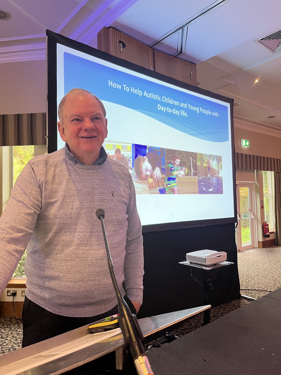 Geoff Evans has over 40 years experience working with autistic children and young people. It’s always a pleasure to hear Geoff speak, sharing his vast experienc and today he talks about day-to-day life and what we can do to look at the individual. #AutismConf24