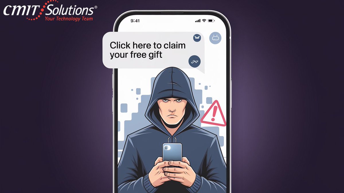 CMITOakPark's tweet image. 🛑 Be cautious with links in text messages. Smishing, or SMS phishing, is a growing threat. Don’t click on suspicious links in texts. 
#CybersecurityAwarenessMonth #Smishing #TextSecurity