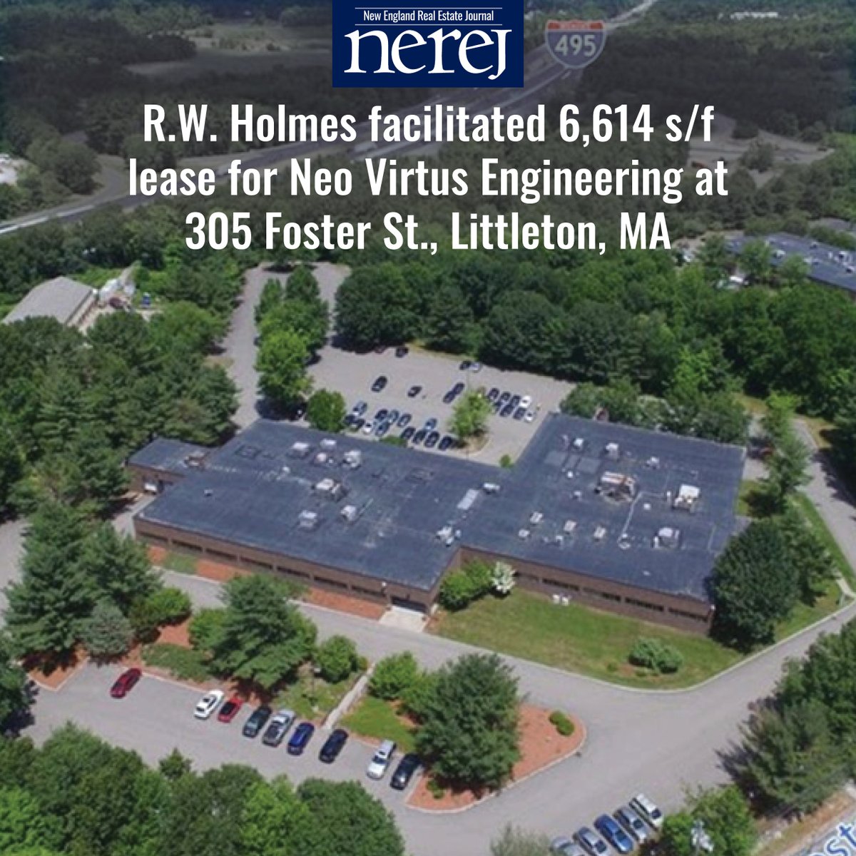R.W. Holmes facilitated 6,614 s/f lease for Neo Virtus Engineering at 305 Foster St., Littleton, MA - Read More here: hubs.la/Q02W7Y-50 #NEREJ #commercialrealestate <a href="/rwholmesco/">R.W. Holmes Commercial Real Estate</a>