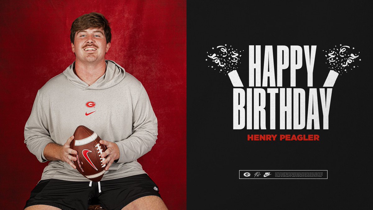 Coach Kirby Smart (@kirbysmartuga) on Twitter photo Happy Birthday, <a href="/HenryPeagler/">Henry Peagler</a> !!
#GoDawgs Happy Birthday, <a href="/HenryPeagler/">Henry Peagler</a> !!
#GoDawgs