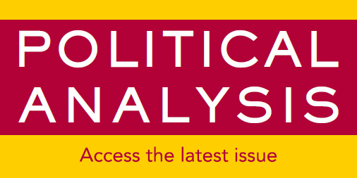 Cambridge University Press - Politics (@cup_polisci) on Twitter photo Where not #OpenAccess this issue of <a href="/polanalysis/">Political Analysis</a> is free to read for a limited period from -
Political Analysis - Volume 32 - Issue 3 - cup.org/3XVghcG Where not #OpenAccess this issue of <a href="/polanalysis/">Political Analysis</a> is free to read for a limited period from -
Political Analysis - Volume 32 - Issue 3 - cup.org/3XVghcG