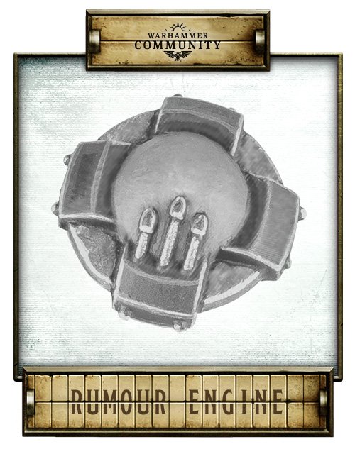 The #RumourEngine for 29th October 2024

Mine

warbosskurgan.blogspot.com/p/rumour-engin…

#Warhammer #WarhammerCommunity #WarHamFam #wh40k #votann