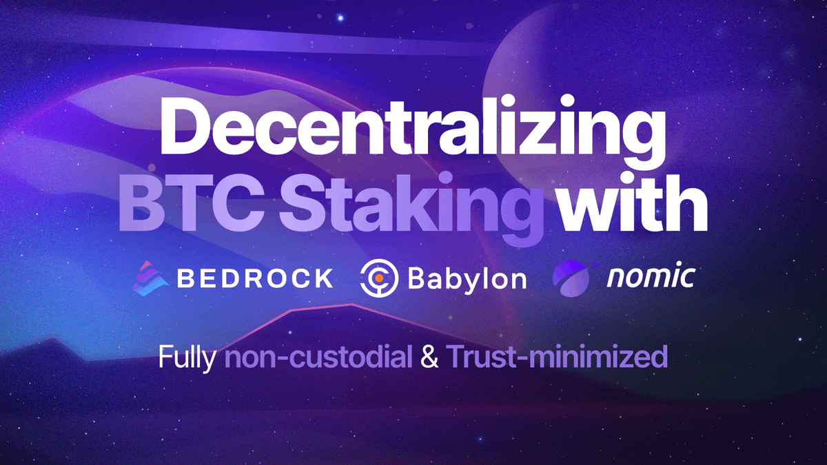 Bedrock | Make BTC Productive 🟠 tweet media