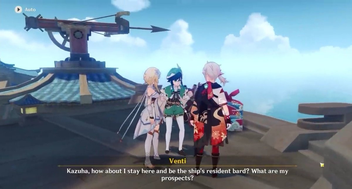 Yivvee's tweet photo. I dont think we talk abt Venti and Kazuha's relationship enough, they were literally set up to be friendss https://t.co/p5hU2PEyyo