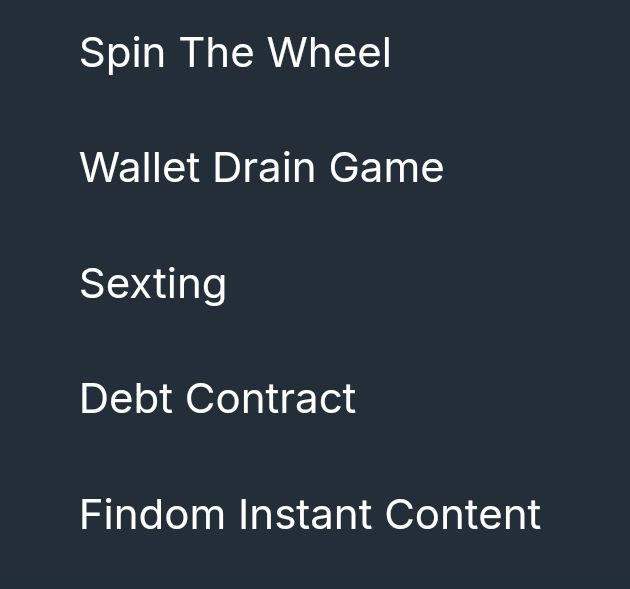 GoddessVickyVix's tweet photo. Check out my profile on @FindomsOnly here
https://t.co/6TWZuKlblA

It's a place to connect with your favorite Findommes, play drain games, enter into a debt contract, and much more! https://t.co/PNx7Lzf7IV