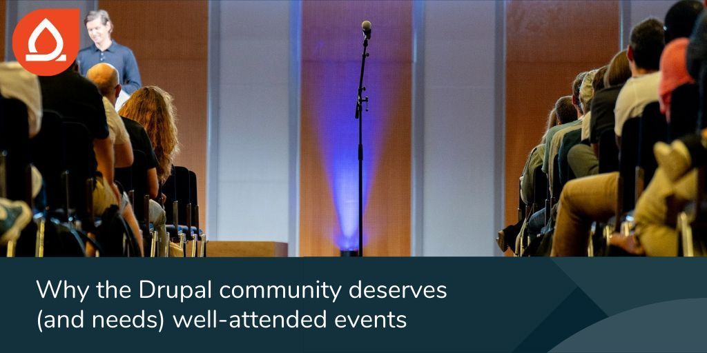 Iztok's tweet image. Check out part 2 of @AlesKohek's DrupalCon Barcelona retrospective &amp;amp; learn more about why we as a community need to work on improving the attendance of DrupalCons &amp;amp; other events: agiledrop.com/blog/why-the-d… @agiledrop #Drupal #DrupalCon #DrupalCommunity