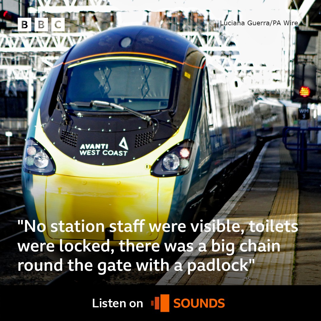 A disabled man has shared his experience after he was left stranded at a railway station.
Listen here ⤵
bbc.in/48uA2wC