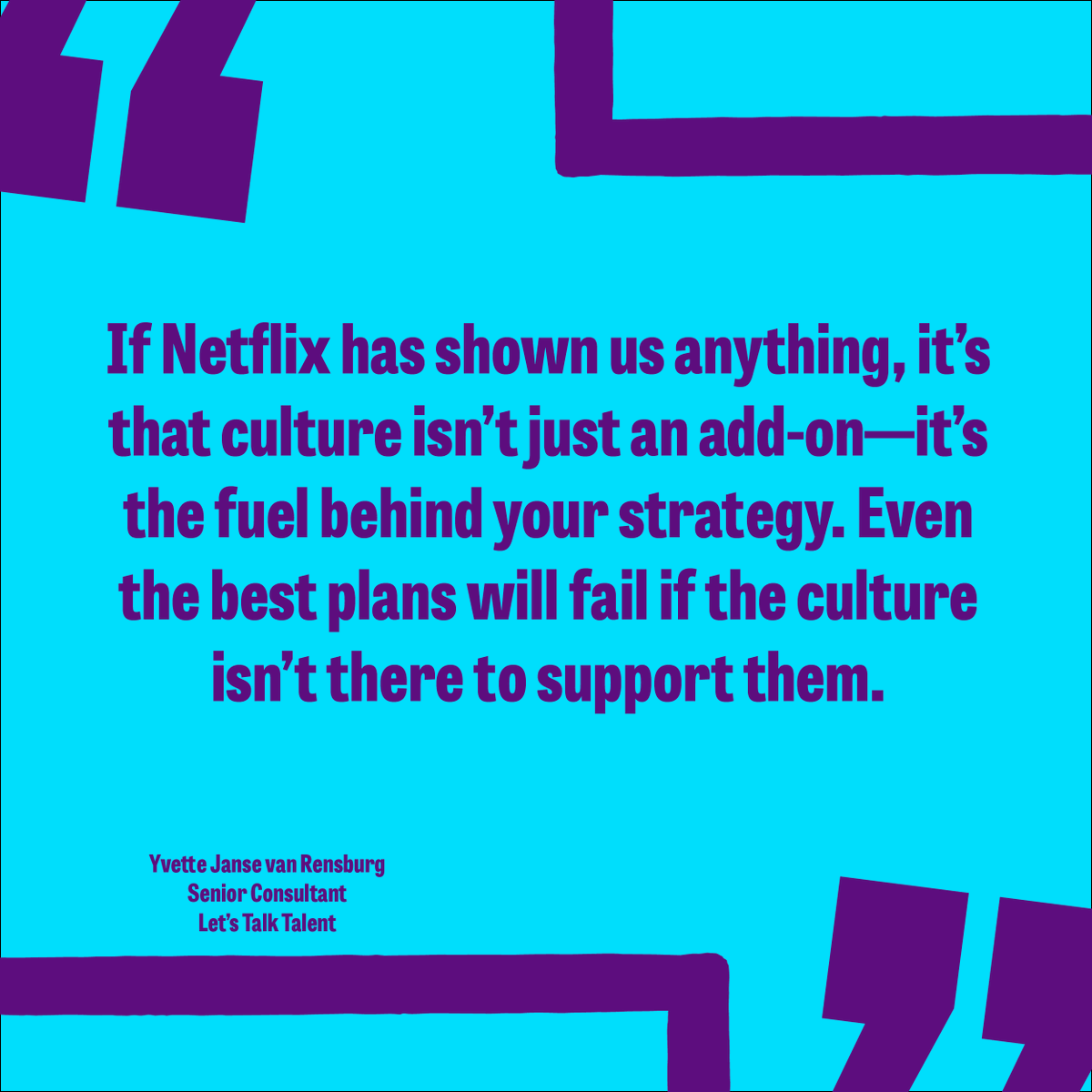 Having a strong culture aids countless success measures - it's not a nice to have, it's vital for long-term success. 📈

Netflix's strong culture has seen them grow rapidly and successfully - click below to read Yvette's insights on how they did it!

i.mtrbio.com/iokwyxozez