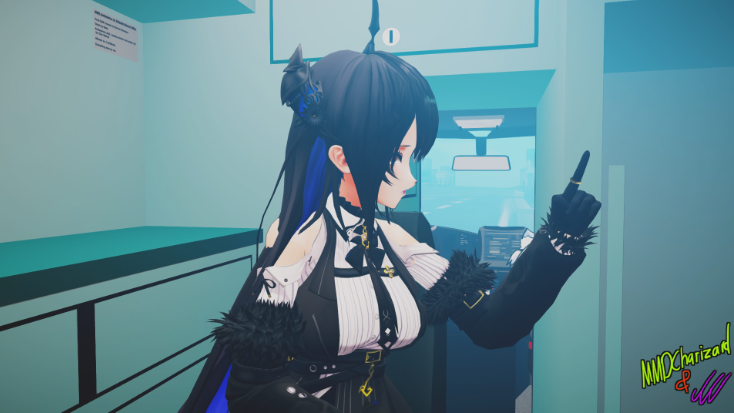 MMDCharizard's tweet photo. Some teasers of a new funny Hololive animation I've been working on in MMD, featuring Fuwamoco, Kronii, her Kronies, Nerissa, and one other person that I won't be showing just yet. I'll be uploading the video sometime next week (or sooner), so I hope you all look forward to it~! https://t.co/BxH0kNRURS
