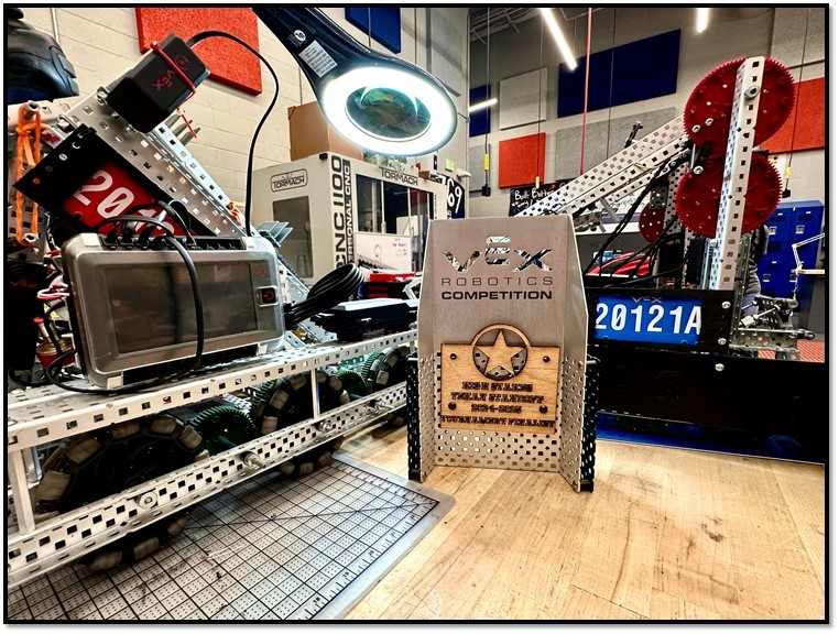 The <a href="/GrandOaksCISD/">Grand Oaks HS</a>  Robotics Team made it to the FINAL ROUND this weekend and came in 2nd out of 32 teams !
GOHS Engineering also had an exclusive visit to Texas A&amp;M on Friday! The students got to visit the Engineering Labs, and learned from the TAMU Engineering Seniors!!
#CTE