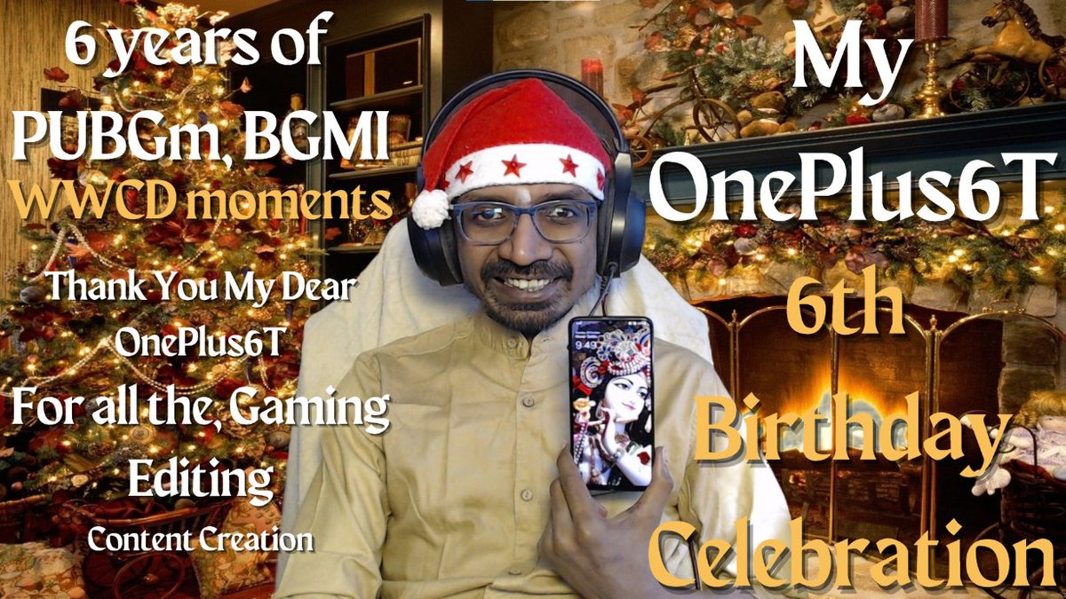 Dear <a href="/oneplus/">OnePlus</a> thank you so much for a fantastic product, 6th birthday celebrations on my YouTube: Santa_9GS and Facebook: 9GS Gaming <a href="/OnePlus_IN/">OnePlus India</a>