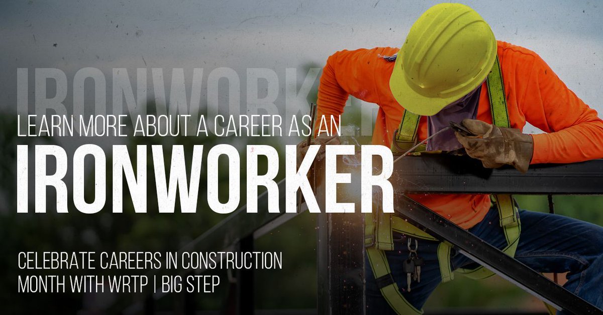 #CICM: #Ironworkers install iron and steel girders, columns, and support beams that provide a sturdy structure for large buildings. Precision and focus are important skills for ironworkers, ensuring all structural elements are assembled correctly and safely ⛓

#ConstructionJobs