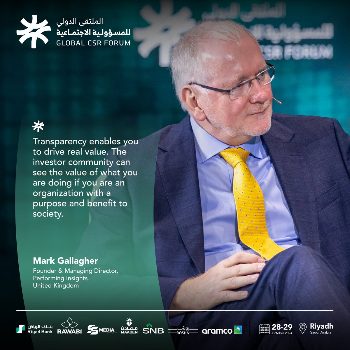 Global CSR Forum tweet media