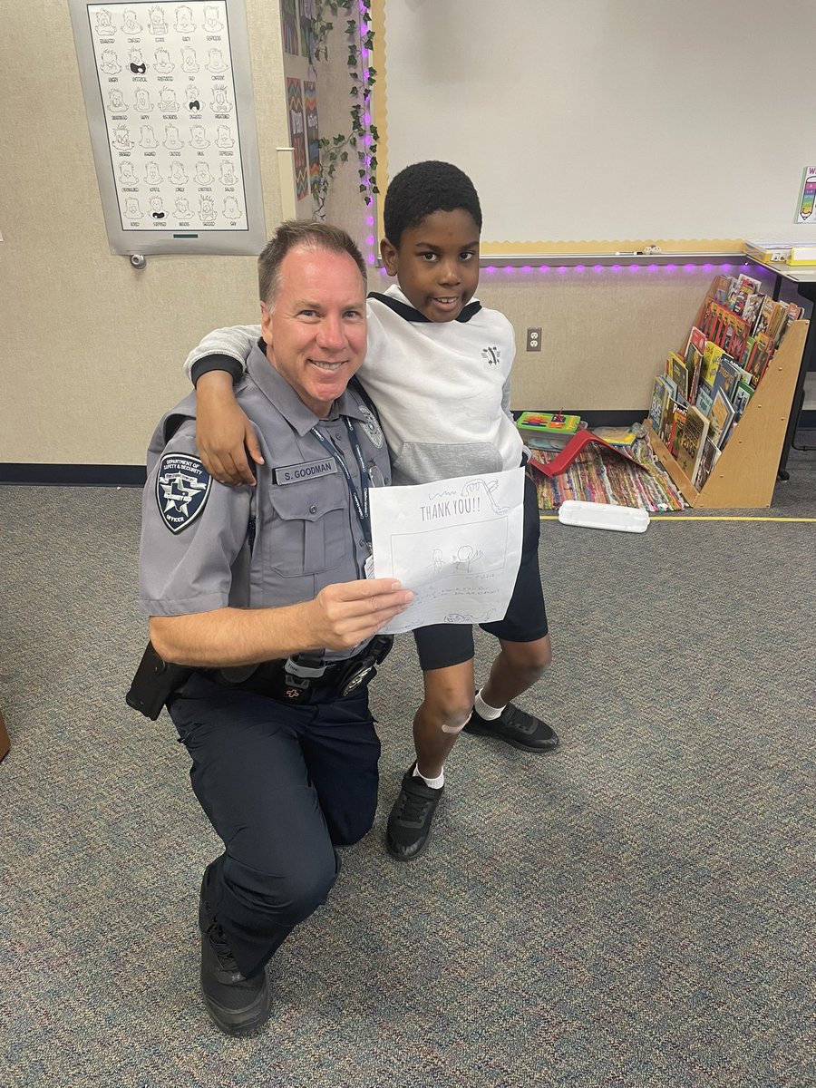 Writing a Thank You letter to someone is a great way to start the day! Way to go <a href="/McClureMarshals/">McClure Marshals</a>